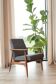 H.Lis vintage graphite corduroy armchair