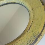 Small antique oval mirror