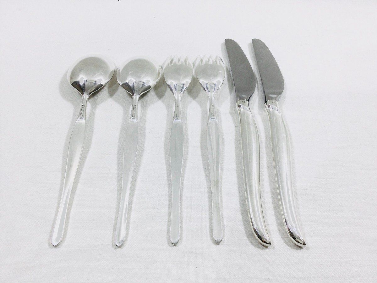 Christofle - Pair of Duo Model Cutlery