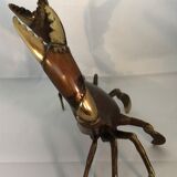 Crabe en laiton