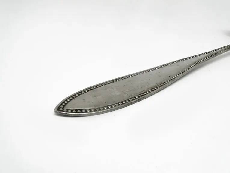 Classic soup ladle, silver-plated brass, Germany, early 20th century