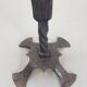 Brutalist Cast Iron Candleholder, Germany, 1960s