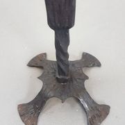 Brutalist Cast Iron Candleholder, Germany, 1960s