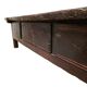 18th century Spanish chestnut wood coffee table