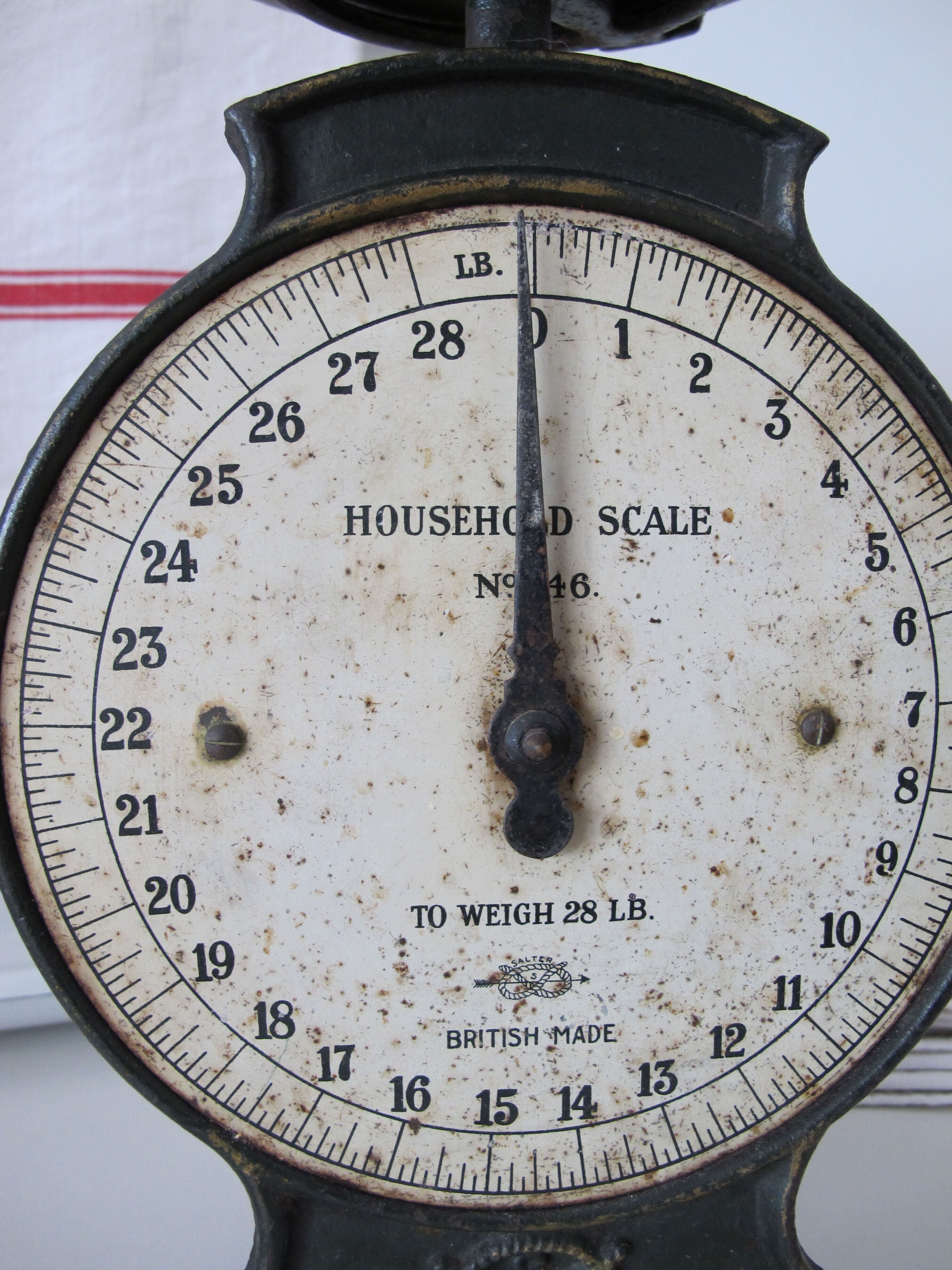 Ancient libra in english iron 1920s