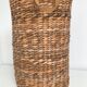 Woven wicker basket