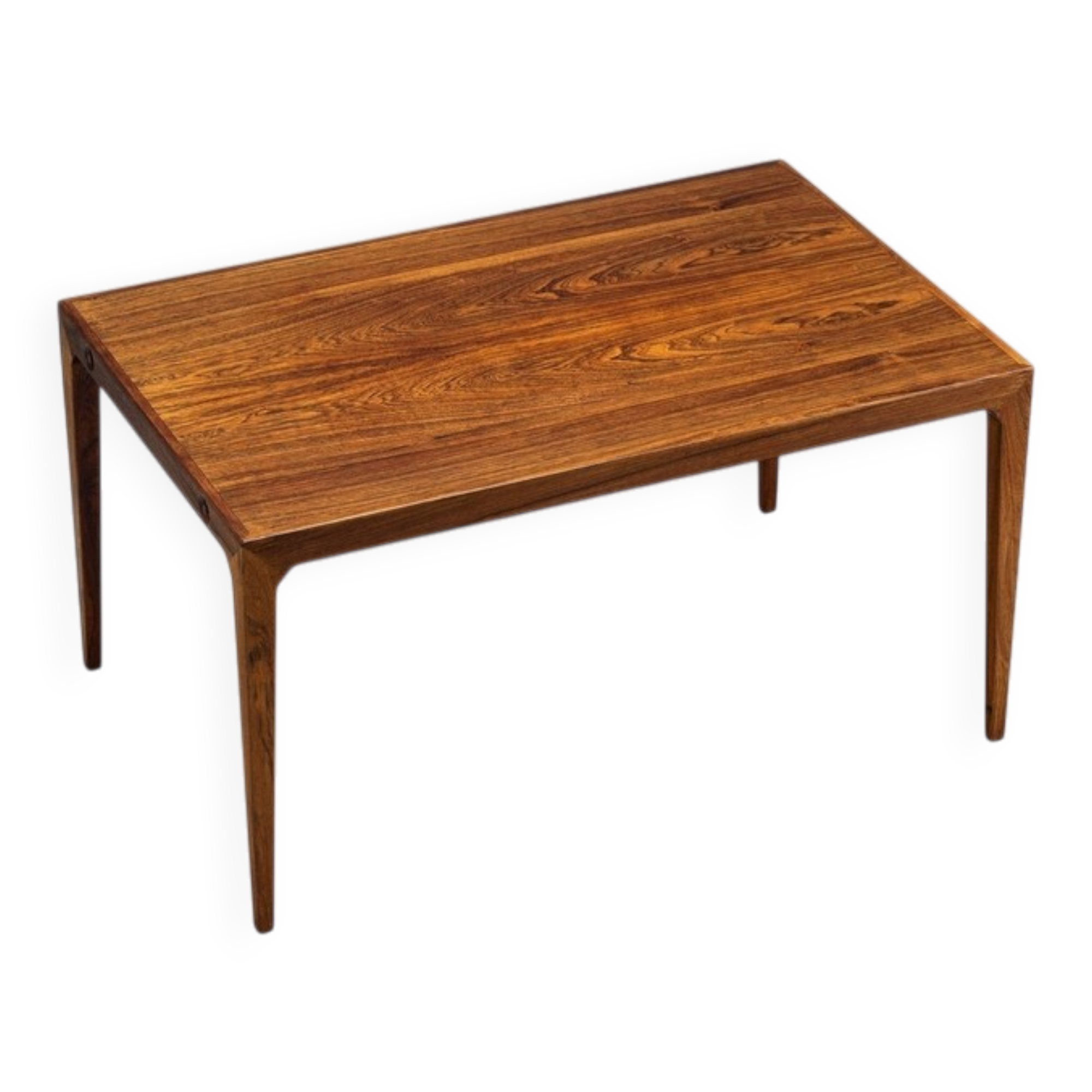 Kai Winding dining table in rosewood Poul Hundevad Denmark 1960