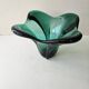Vase en verre couleur verte vintage