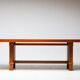 Table Frank Lloyd Wright ‘608 Taliesin’ + four Mackintosh chairs “309 Ingram”