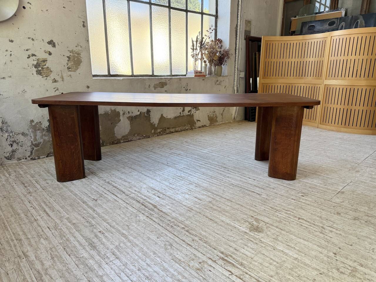 1950s oak reconstruction table
