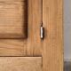 Small antique workshop furniture made of solid wood.