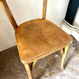 Baumann bistro chair in light beech
