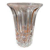 Crystal tulip vase