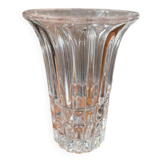 Vase tulipe en cristal