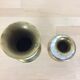 Duo de vases laiton et nacre