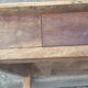 Farm table coffee table with drawers