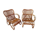Paire de fauteuils vintage Rohe Noordwolde