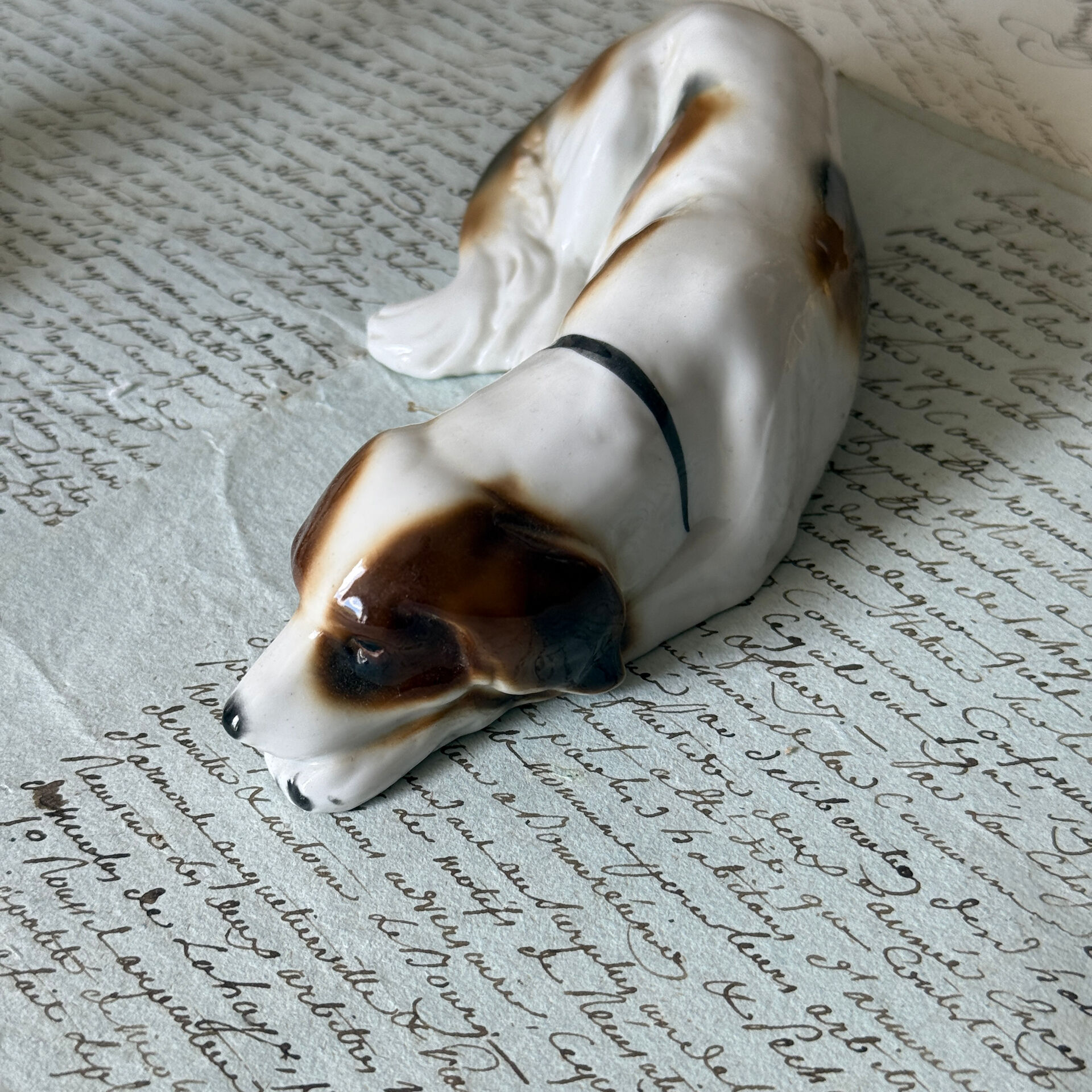 Goebel porcelain dog figurine