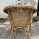 Rattan / wicker armchair for children twentieth century
