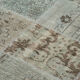 Handwoven Oriental Vintage 168 cm x 242 cm Grey Patchwork Rug