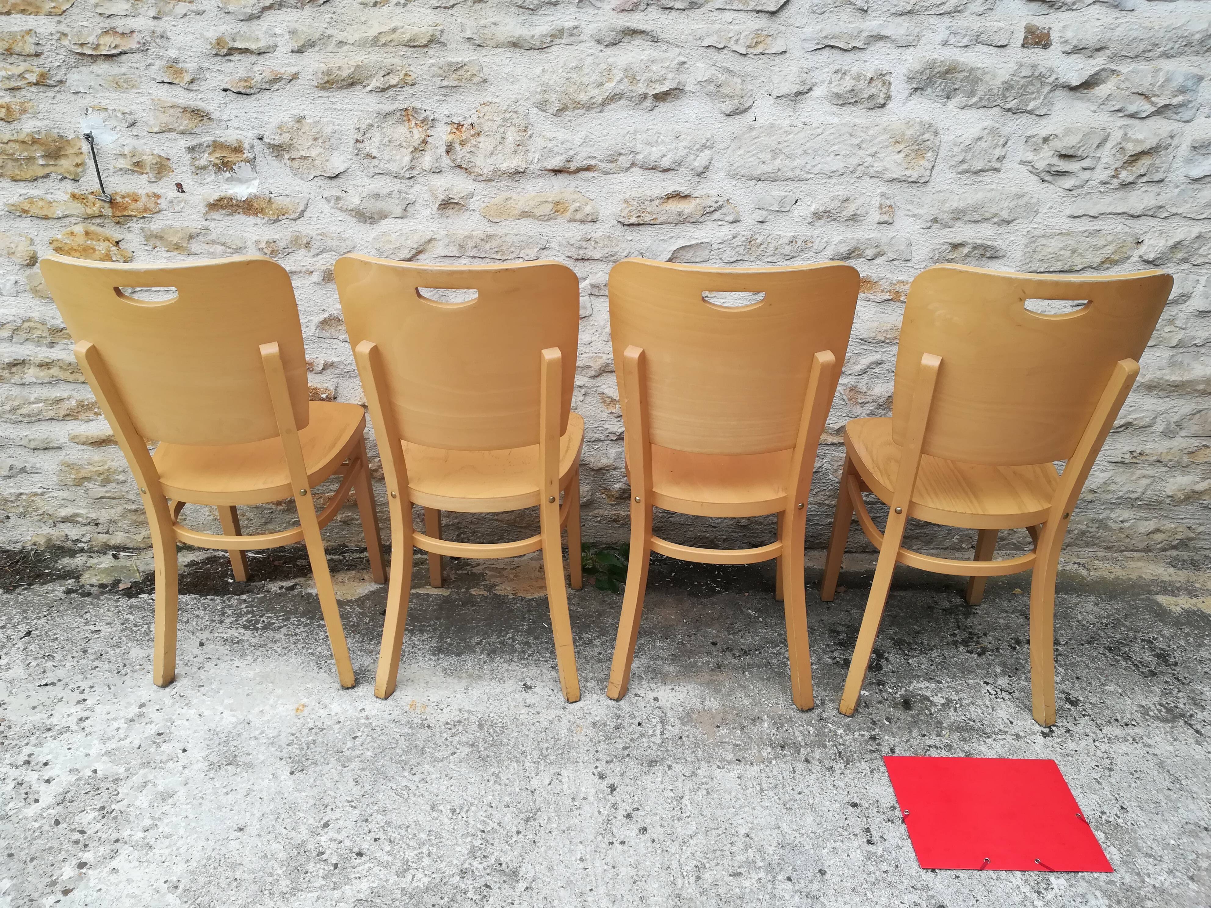 8 chairs bistro has high back 70 years