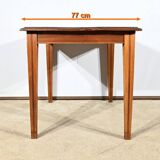 Table 6 couverts en acajou blond, 1940