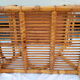 Vintage dessert Bar Rolling door door bamboo and rattan bottles
