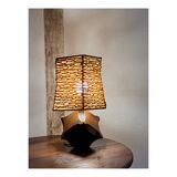 Vintage wooden lamp