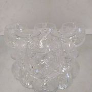 Verre à cognac en cristal taillé HEMAH