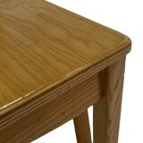 Vintage wooden chair 1980s minimalist design unique