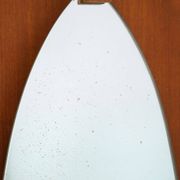 Miroir avec cadre en contreplaqué courbé, années 1960