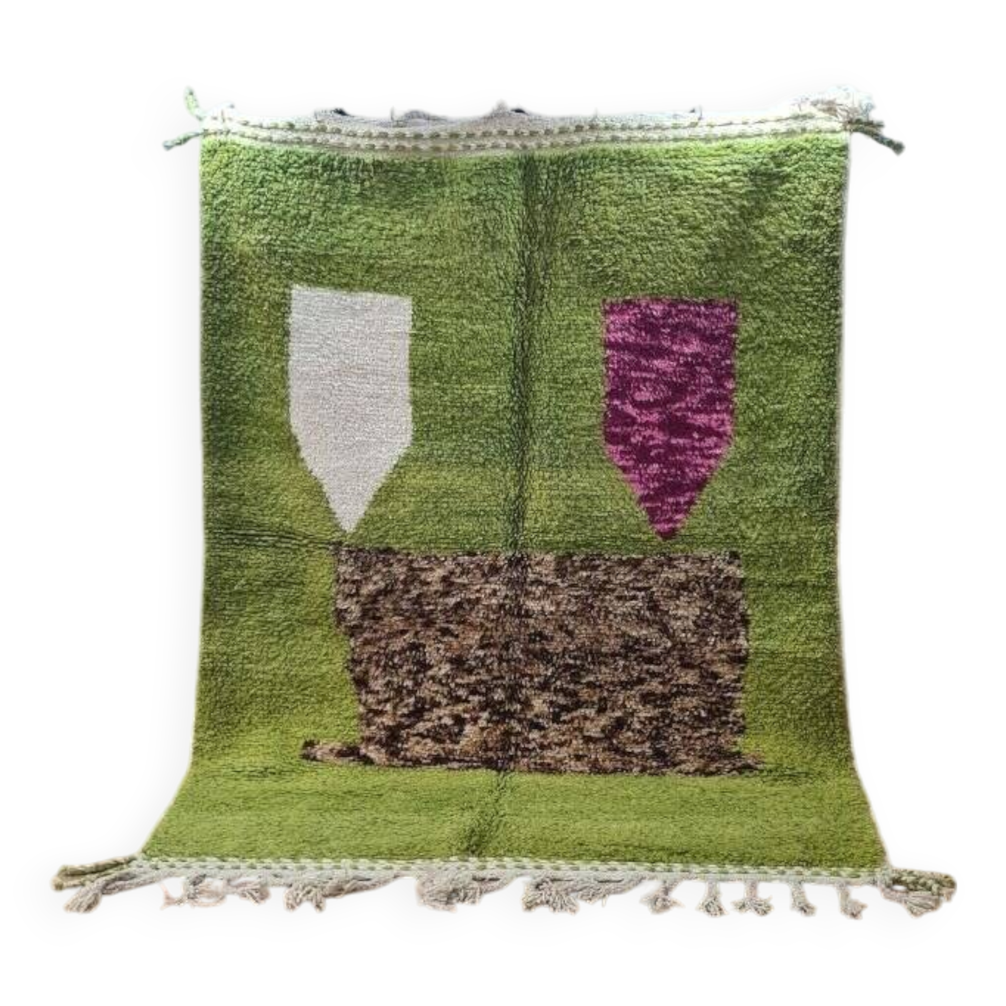 Handmade Berber wool rug 250x150 cm