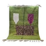 Handmade Berber wool rug 250x150 cm