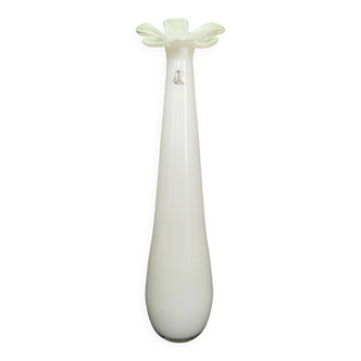 Vase vintage en verre vase fleur collection J-Line 35 cm