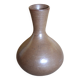 Vase grès vintage, pot à fleurs, vase boule à col, collection