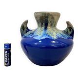 Vase with handles vintage alpho art deco ceramic alphonse mouton vintage