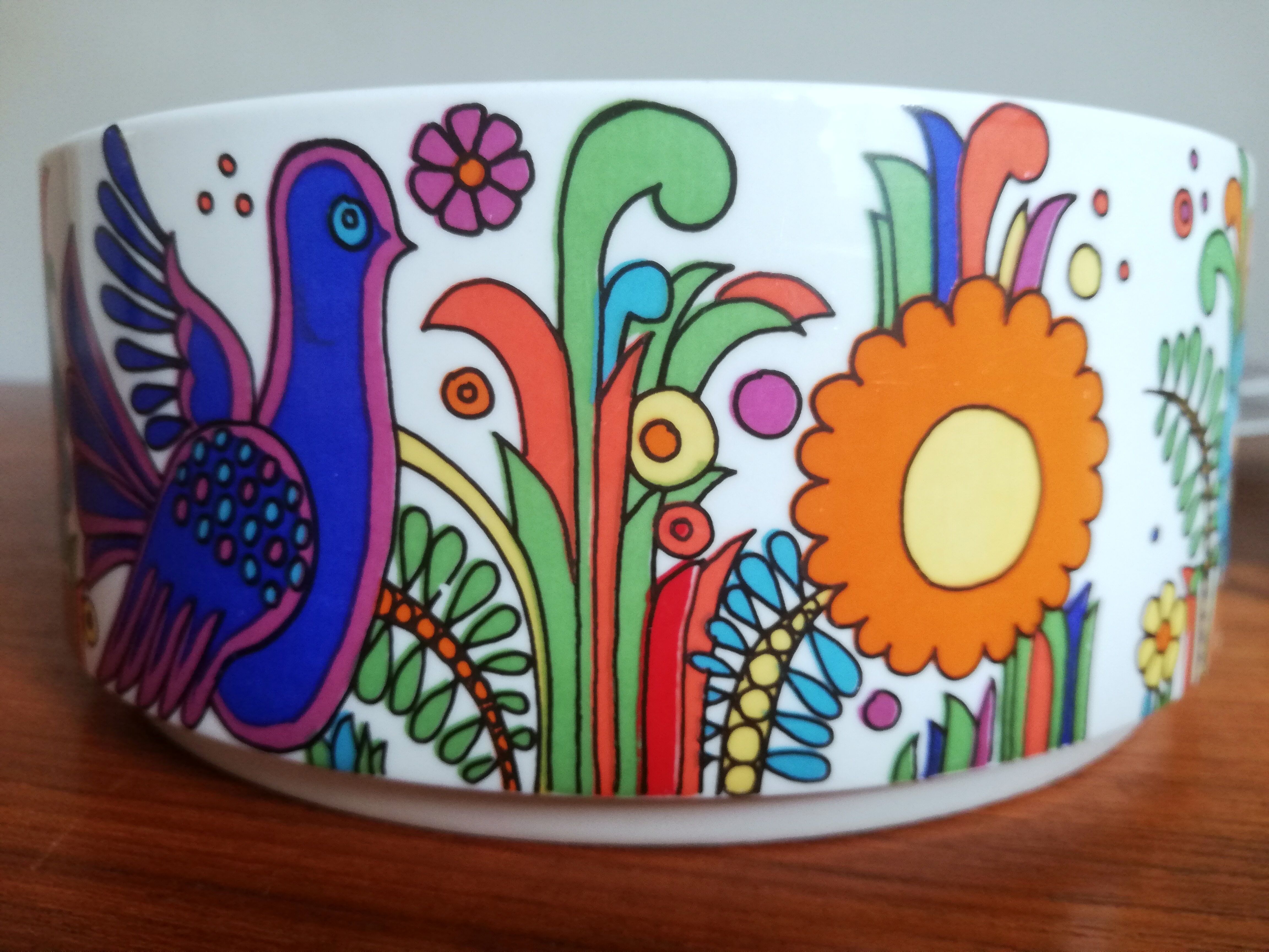 Saladier Acapulco de Villeroy et Boch années 60