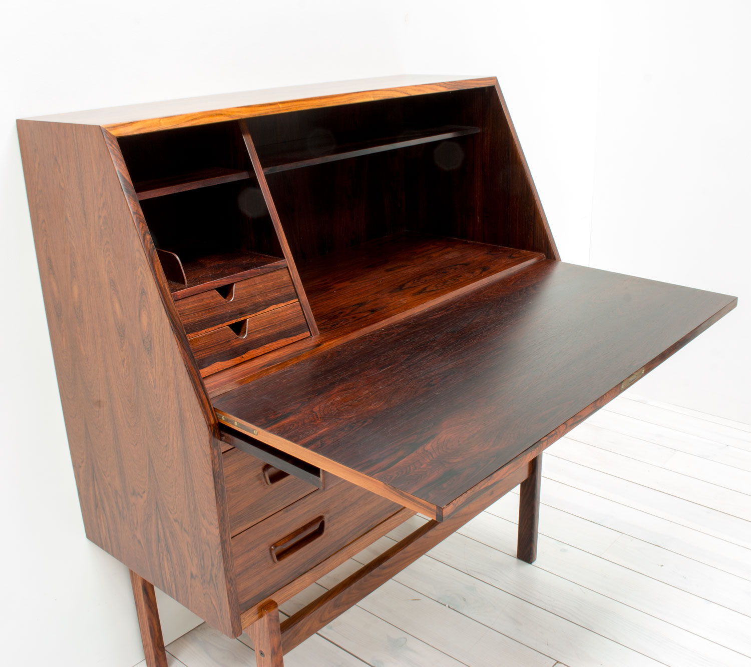 Danish Rosewood Model 68 Bureau by Arne Wahl Iversen, 1960s