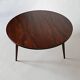 vintage coffee table design 1960 in rosewood wood 60s 70s