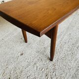 Vintage Danish teak coffee table, circa 1960's