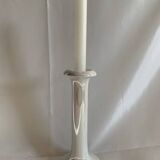 Danish design iridescent white candle holder