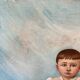 Oil portrait of a young boy