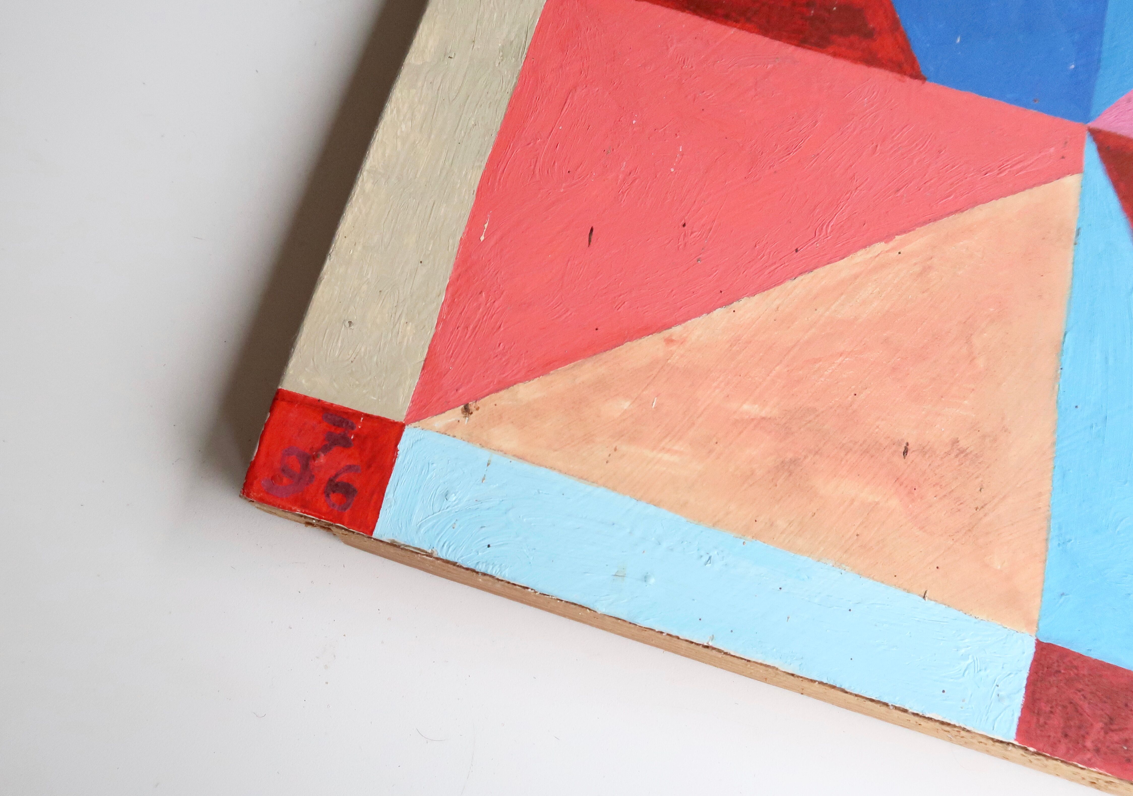 Tableau, peinture abstraite de Martin Hammond, années 90