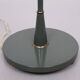Lampadaire classique en bois de couleur verte des années 1950 France