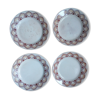 Assiettes H.B.C Choisy le Roi