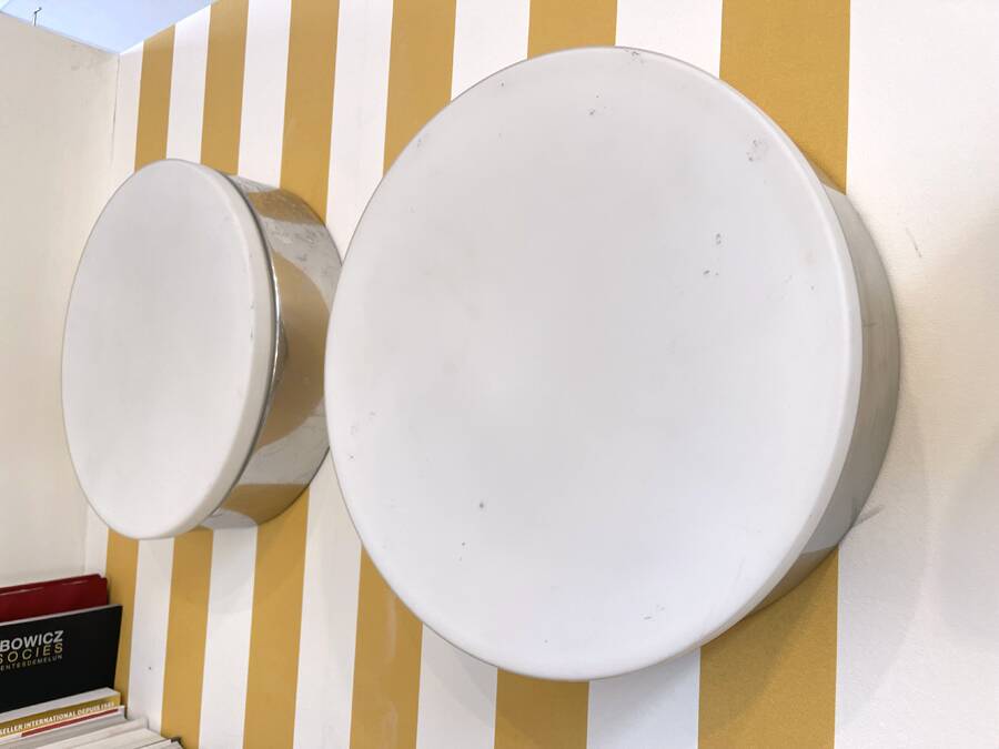 Pair of German ceiling lights, circa 1970