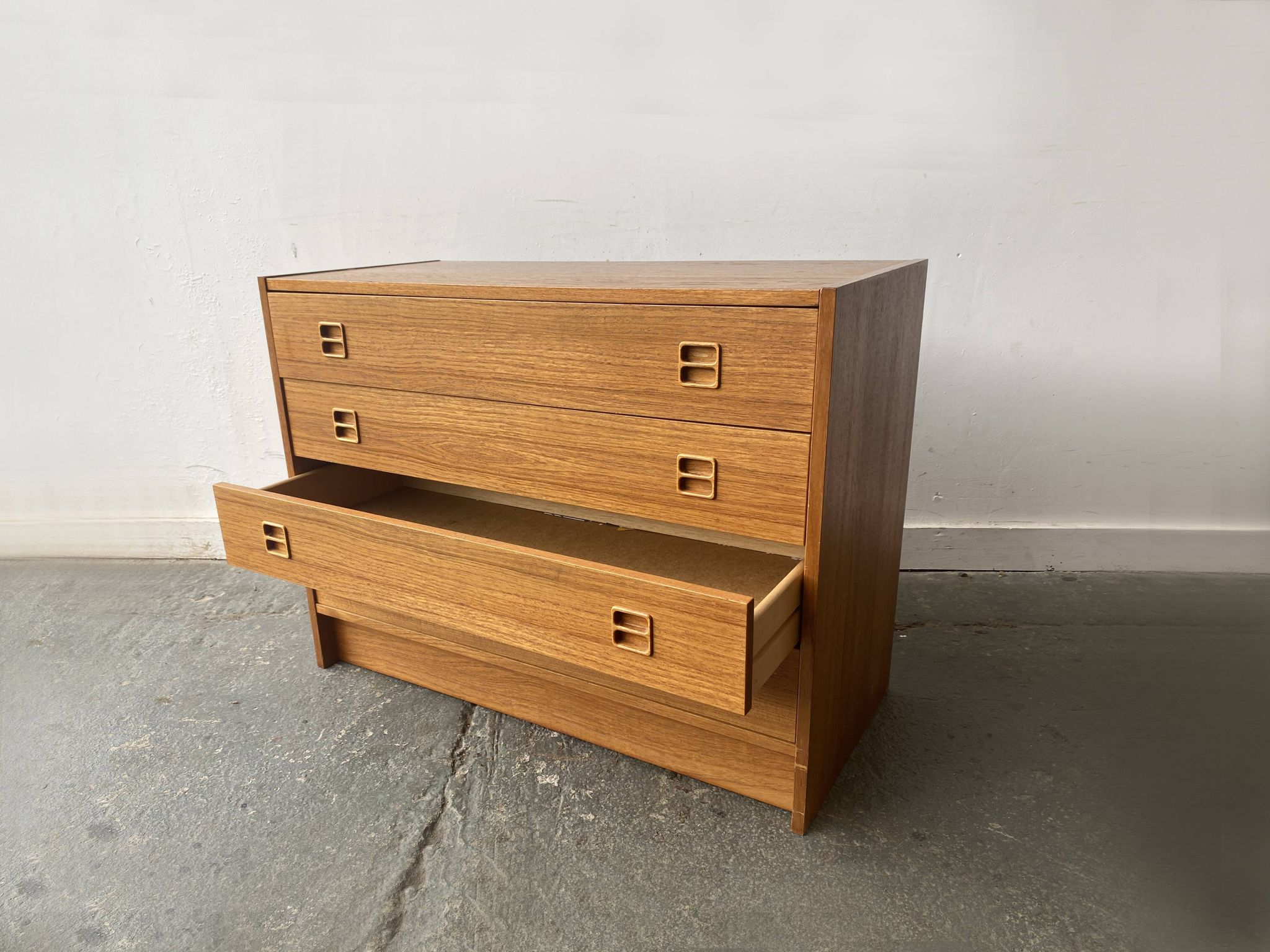 Mid-Century Modern Teak Chest of Drawers by Sejling Skabe, Denmark, 1960s