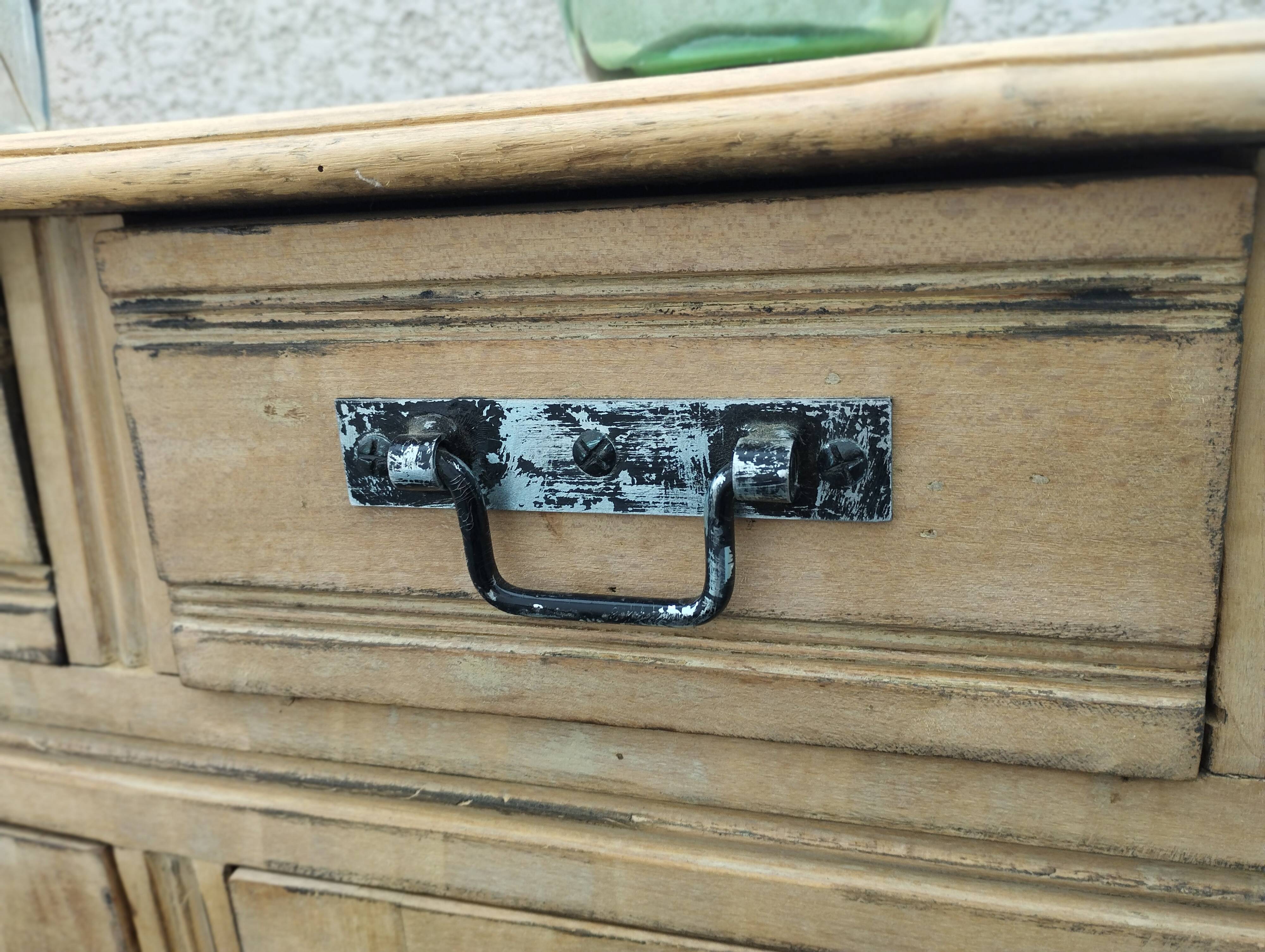 3-door wooden sideboard / Esprit Atelier furniture