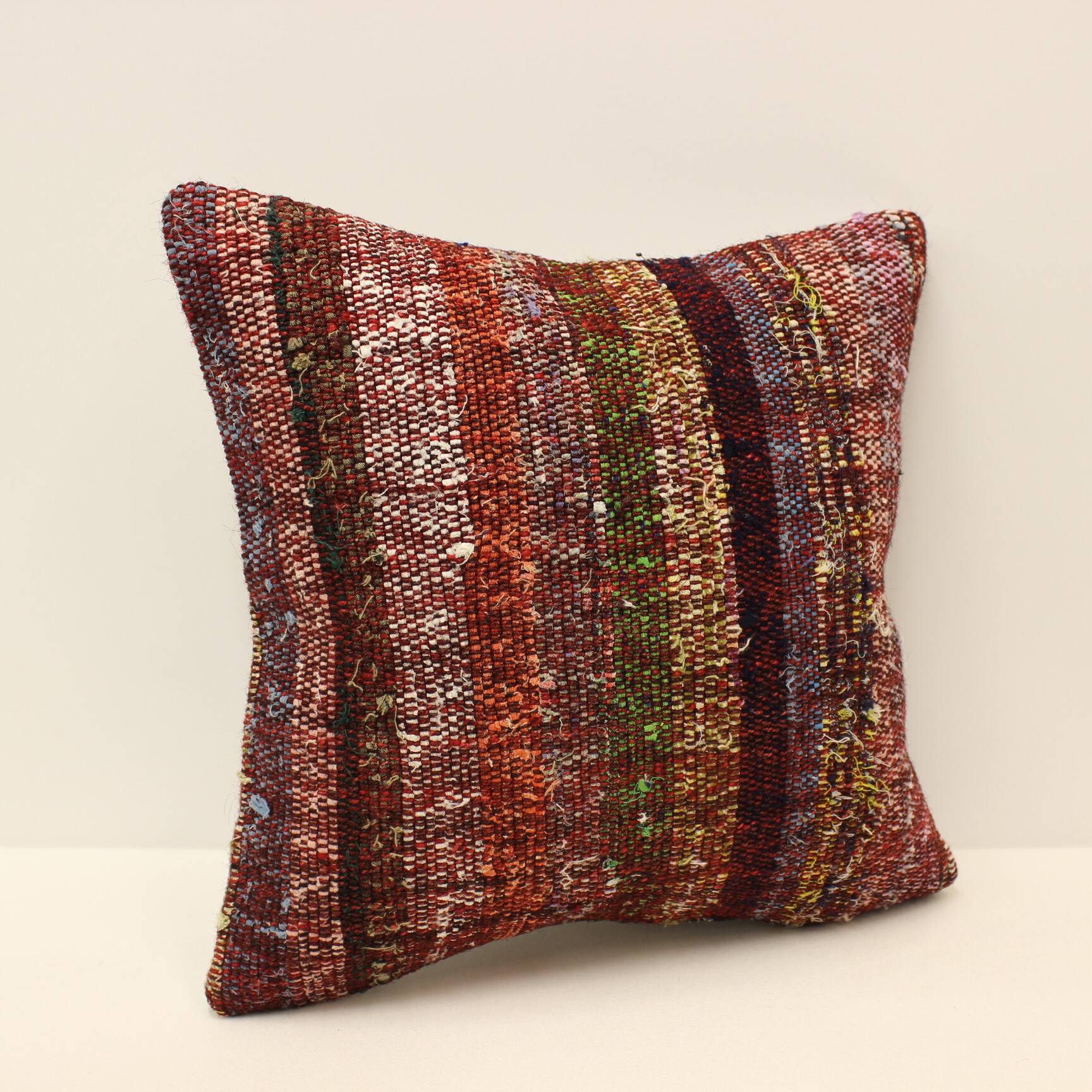 Turkish kilim cushion,40x40 cm,k-1312