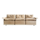 Canapé design 620 en suédine beige par Dieter Rams pour Vitsœ – Mid-Century